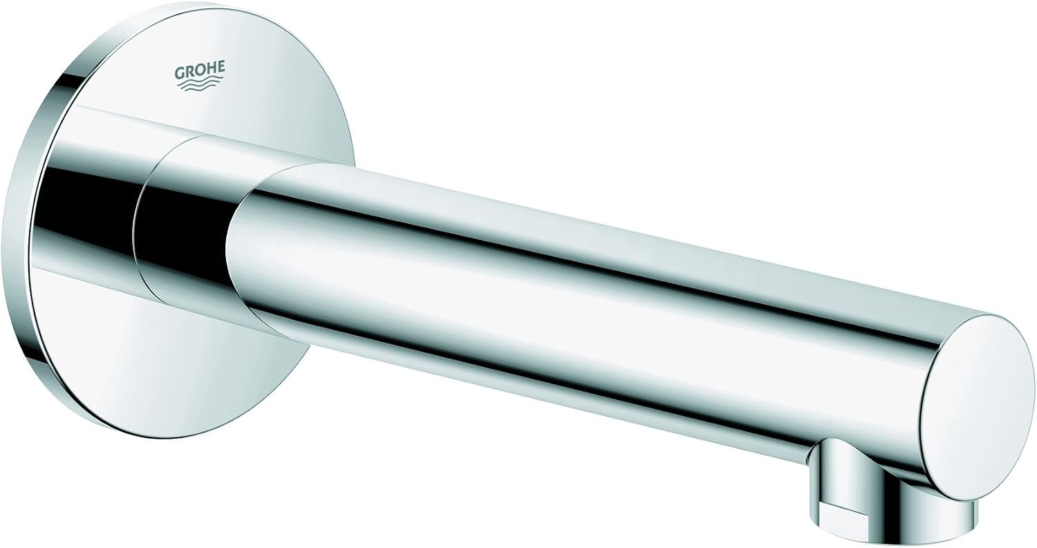 GROHE 13280001 Concetto Bath Spout, Chrome, 1.00