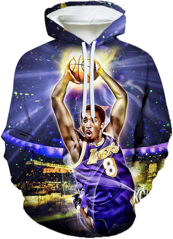 Men's Hoodies-Kobe Bryant 3D Printed FashionCasual Comfortable Men Women Long Pullover 