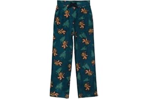 Bell Rangers Cozy Comfort Kids Boys Theme Pajama Pants Soft Micro Polyester Fleece Printed Lounge Pants