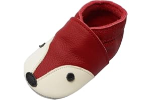 YIHAKIDS Soft Sole Baby Girls Boys Shoes Infant Toddler Leather Moccasins Slippers First Walker Crib Shoes Unisex