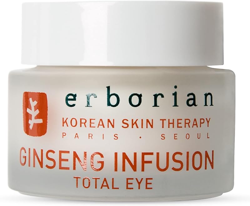 Erborian Ginseng Infusion Total Eye Cream 15ml Reduce Puffiness Dark Circles