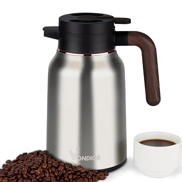 VONDIOR COFFEE CARAFE 35OZ/1.0L – 24HOURS COFFEE THERMAL-...