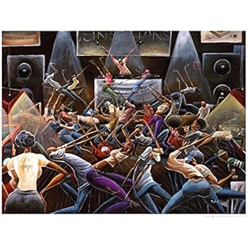 Amazon Com Ernie Barnes The Sugar Shack Print 24 X 34 In Sugar