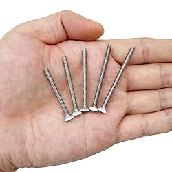 Adiyer Extra Long Outlet Screws 40pcs 6-32 x 1-1/2