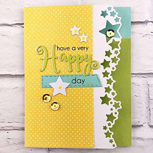 1x5.5inch Stars Border 2019 New Die Cuts Metal Cutting Die Craft Die for Scrapbooking Card Making