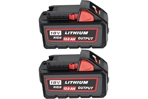 Ferncaex 2 Pack 18V 12.0Ah High Output Replacement for Milwaukee M18 Battery 48-11-1850 48-11-1860 48-11-1865 48-11-1880 Compatible with Milwaukee Battery 18V Tools