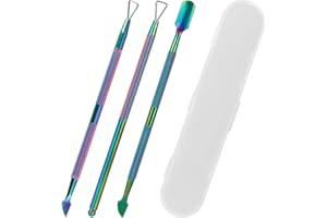 Penitue 3pcs Lottery Ticket Scratcher Tool, Lottery Scratcher Scraping Tool with Storage Case Multi-Use Lotto Scratch Off Kit