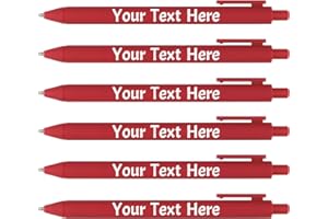 100Pcs personalized pens with name,Ballpoint pens Blue ink, custom pens personalized Gift Pen for Business, Hotels, Library, 