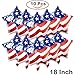 Decorations Mylar Foil Star Balloons Parties Birthdays Anniversary - American Flag - Toy for Children - Events