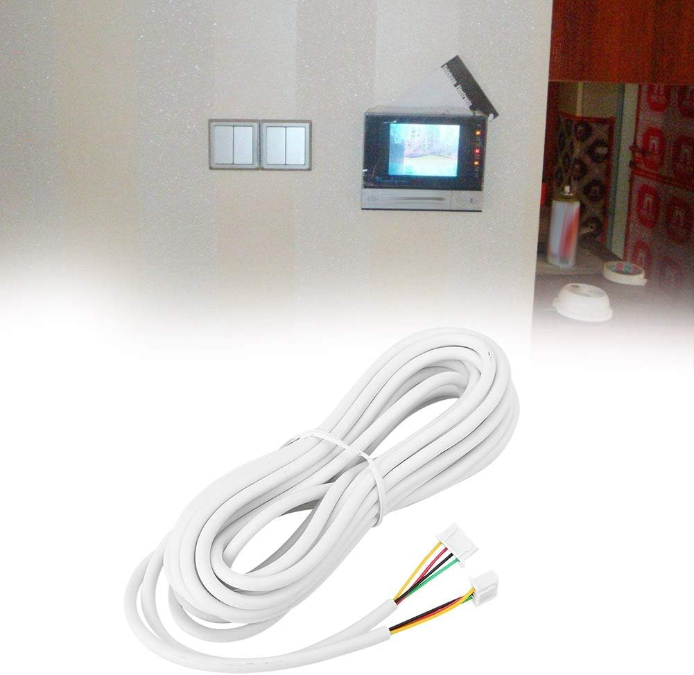 4 Core White PVC Insulated Alarm Cable, Solid Copper Doorbell Wire Cable - Image 4