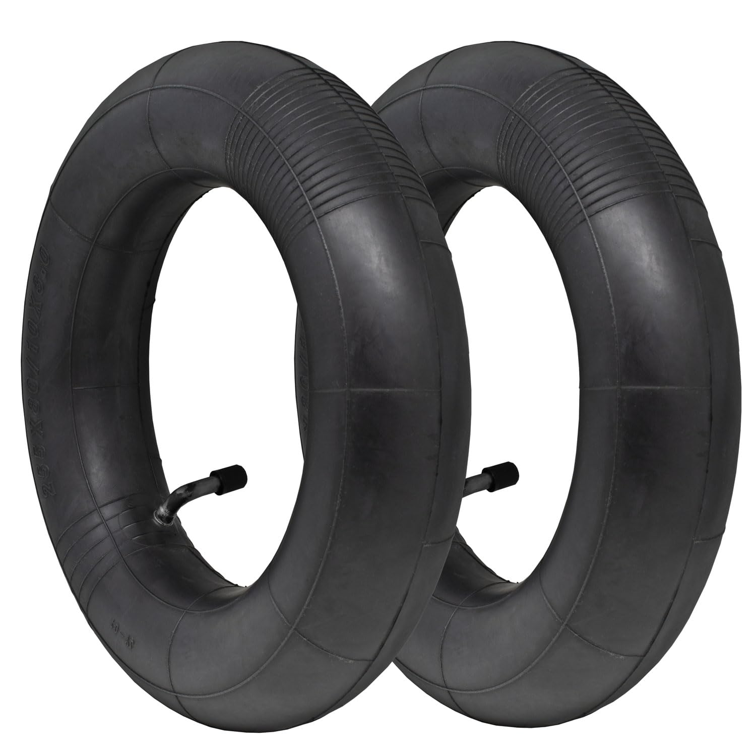 [M365Lyon] Inner Tube 10x3 (255x80) for Kugoo M4 Voltek V8 Scooters - G-Booster G2 Pro, Air Rise 800w - E-road Gigawatt - E-road - Compatible with 10 Inch Inflatable Tyres (2 Tube)