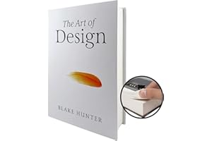 GENERIC Real Paper Diversion Book Safe with combo lock- Secret Box Collection Box- Art of Design. Safe for money, disguised safe, real book pages, money hiding, diversion safe.