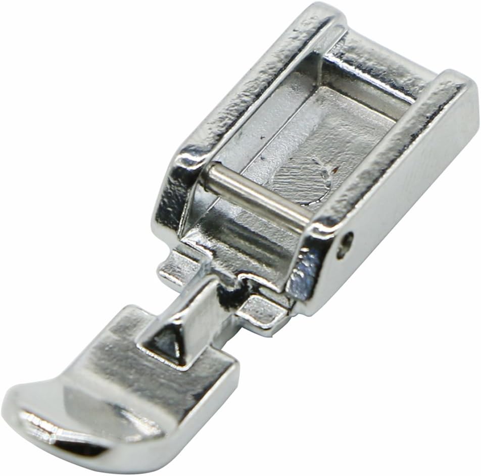 Zipper Sewing Machine Presser Foot for Low Shank Snap on Singer Brother