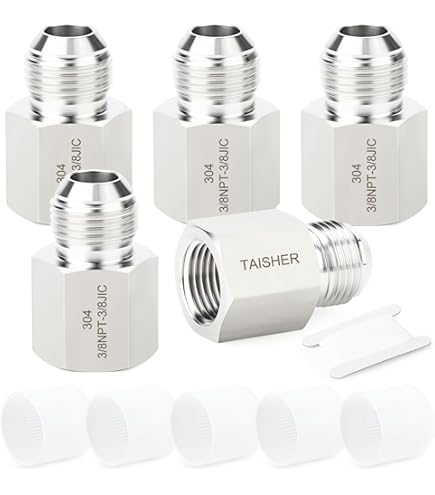 BEITERSTOE (2-PACK) 5502-04-04 Adaptador Hidráulico Adaptador 1/4"-18NPTF Macho × 1/4"-18NPTF Hembra 90 ° Juntas De Tubería Codo Acero Al Carbono