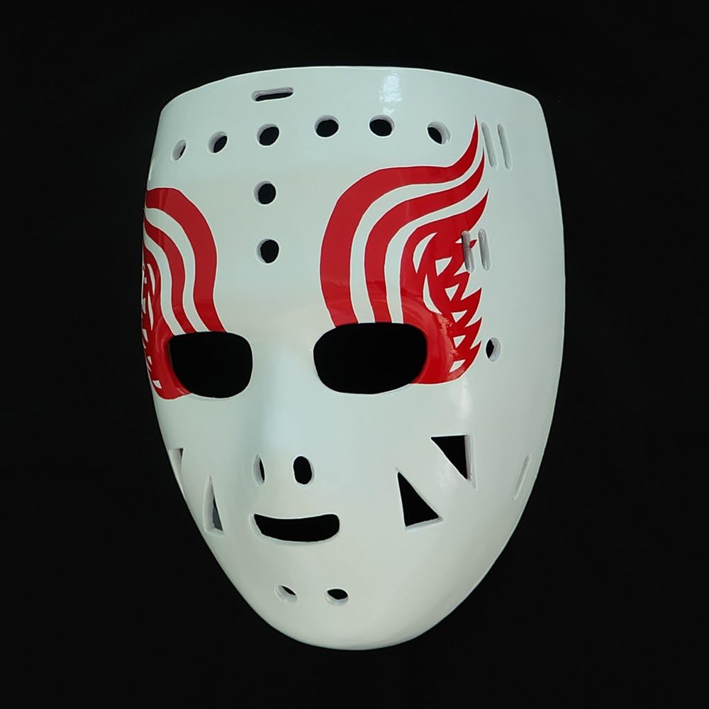 tripple_777 1:1 Custom Vintage Fiberglass Roller Ice Hockey Goalie Mask Jim Rutherford HO106 : Sports & Outdoors
