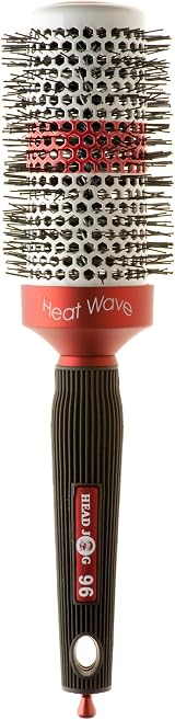 Head Jog 96 Heat Wave Ceramic Ionic Round Blow Dry Hair Brush 44mm Black view 2