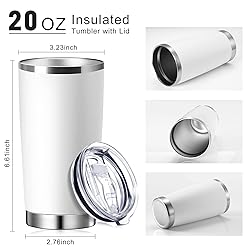 Sieral 36 Packs Stainless Steel Tumbler Bulk with