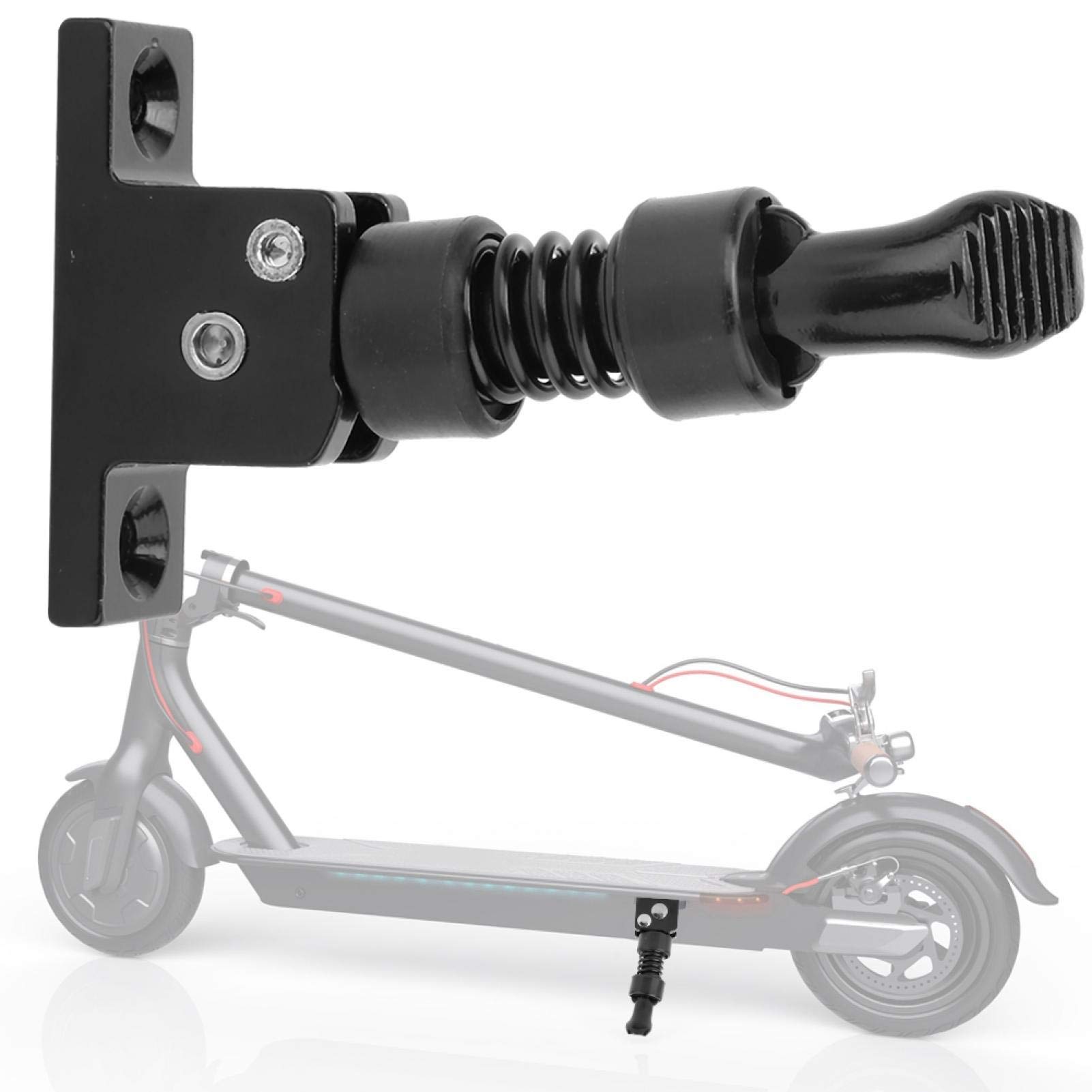 Alomejor Portable Mini Parking Stand Metal 8 Inch Electric Scooter Side Support