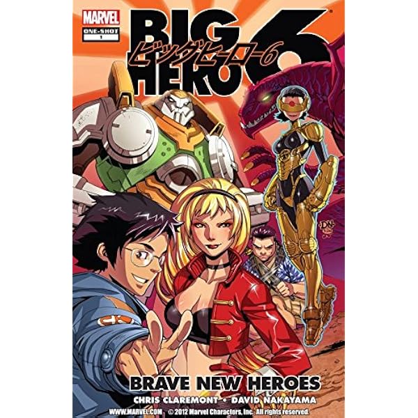 Amazon.com: Big Hero 6 (2009) #1 (of 5) eBook : Claremont, Chris