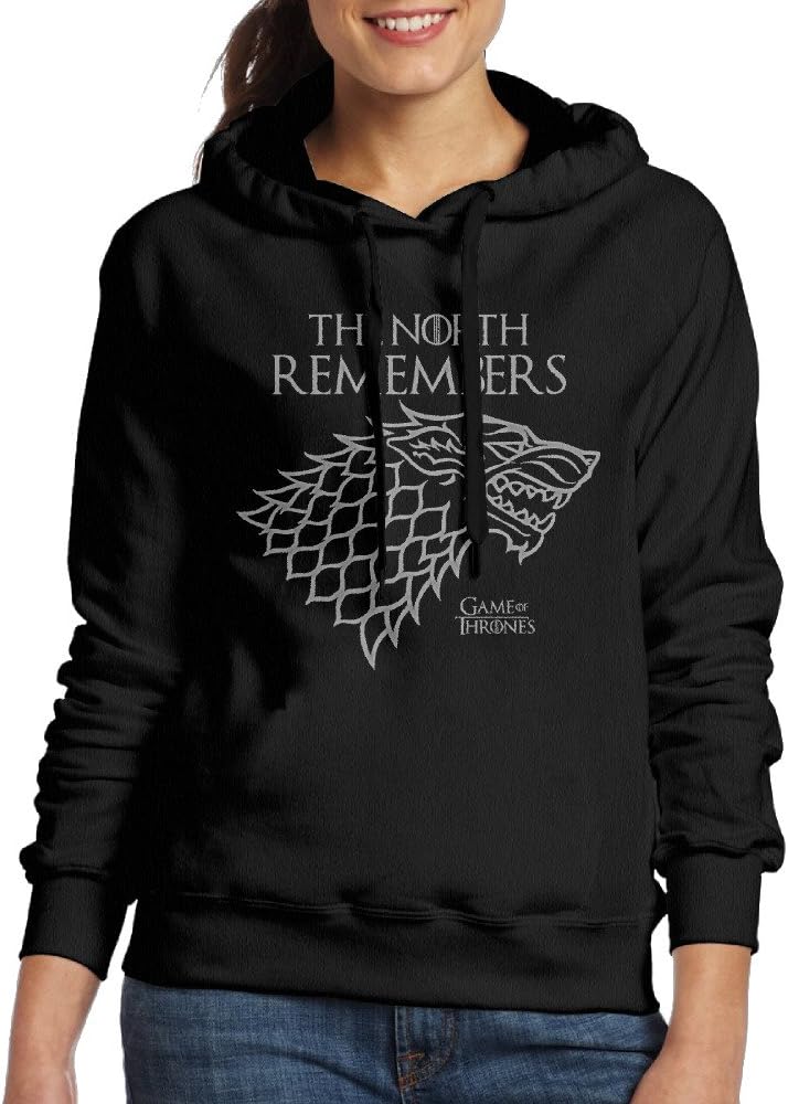 LOIUP Women The North Remembers Game of Thrones The Leftovers Cool Hoodies Hooded Sweatshirt Fashion