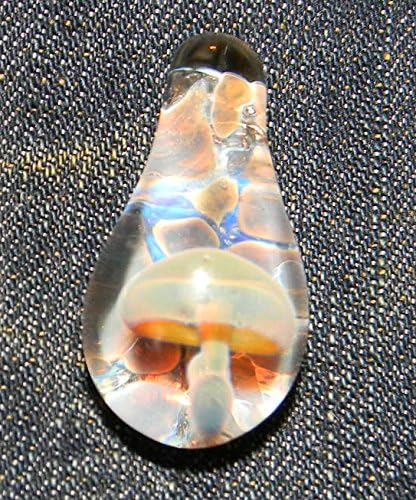 Glass Mushroom pendant