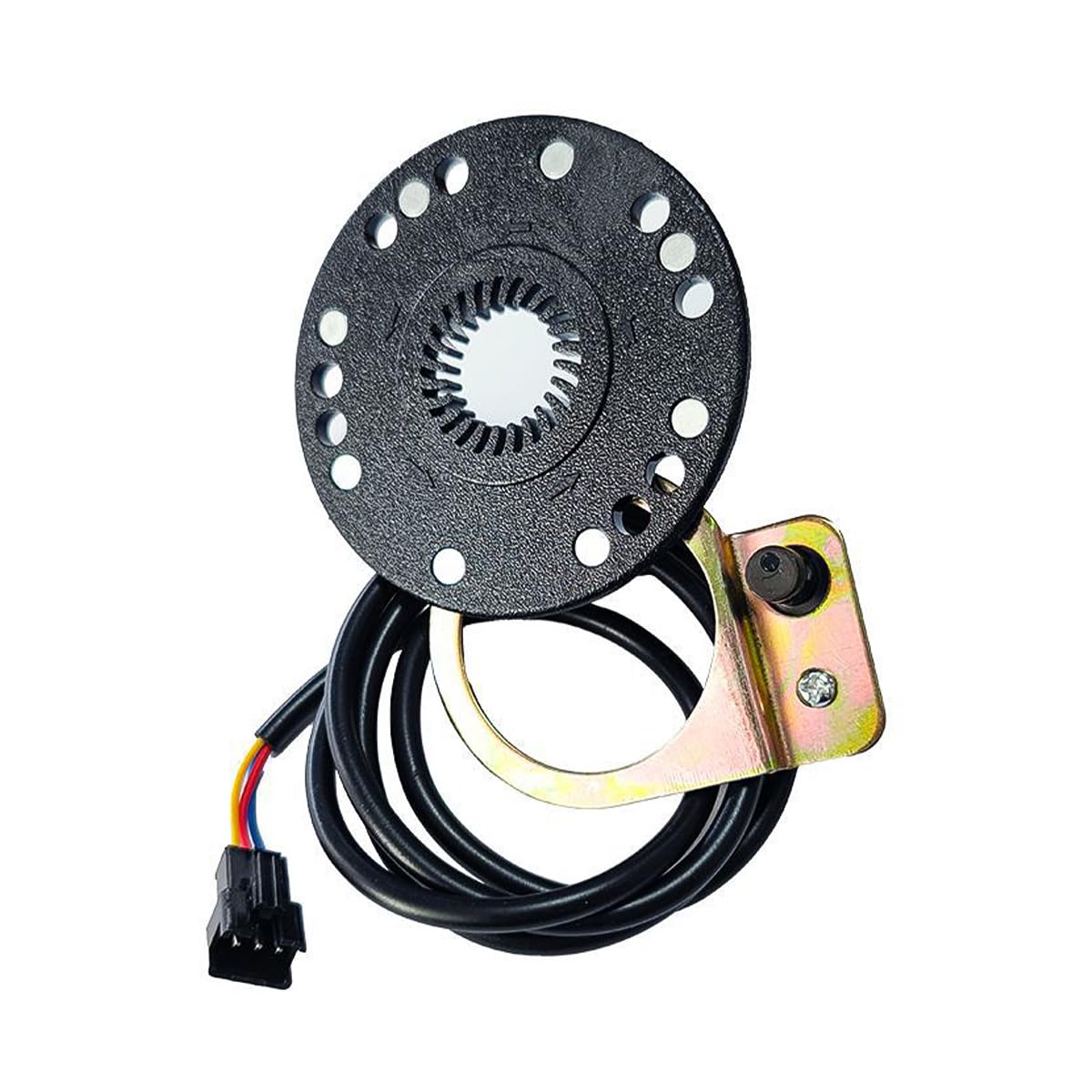 Hsthe Sea Electric Bike Speed Sensor, 8 Magnets Electric Bicycle Pedal Assist Sensor 8 Pulses Per Revolution PAS System Assistant Sensor