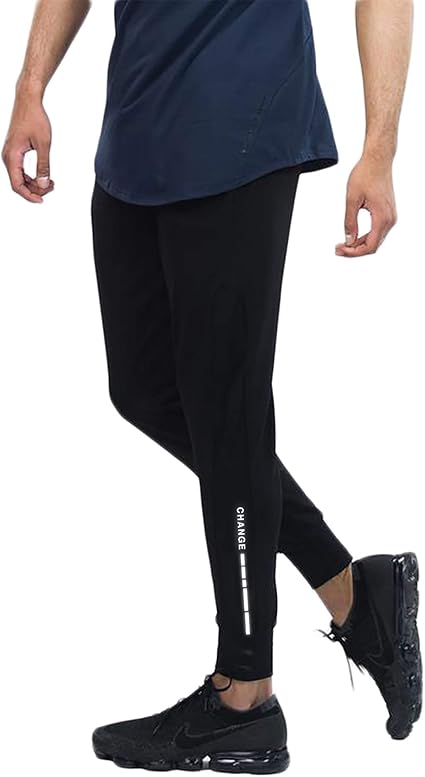 Amazon Change トレーニングパンツメンズ ジムウェア スキニー