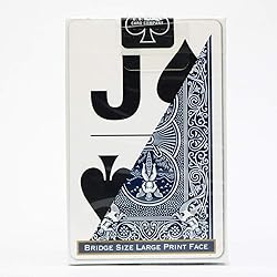 Bicycle Large Print Bridge Size Playing Cards