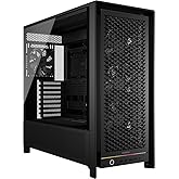 CORSAIR Frame 5000D RS Modular High Airflow Mid-Tower PC Case – 4X Pre-Installed RS Fans, InfiniRail™ Fan Mounting System, GP