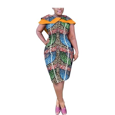 Women's Plus Size African Print Dashiki Boho Dress Oman Ubuy