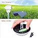 Ohuhu Lawn Aerator Shoes with 4 Adjustable Straps Aluminium Alloy Buckles