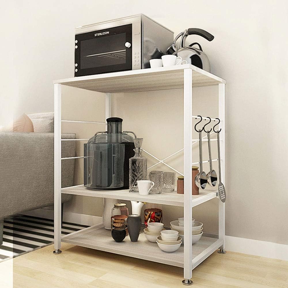 Amazon Com Shelf Microwave Oven Rack Floor Mounted Microwave