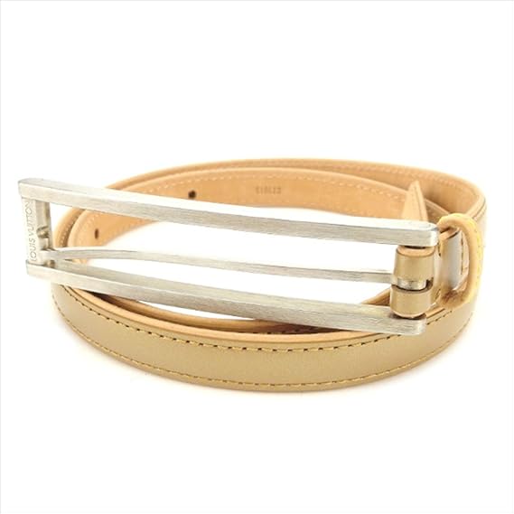 Amazon ルイ ヴィトン Louis Vuitton ベルト レディース メンズ 可 70 28サイズ 細ベルト 中古 J194 ベルト 通販