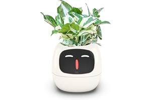 Smart Flowerpots,Smart Pet Planter,Ai Planter,Intelligent Flowerpots,Multiple Expressions,7 Smart Sensors, and Ai Chips Make 
