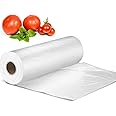 12" X 16" Plastic Produce Bag on a Roll, Bread and Grocery Clear Bag, 350 Bags/Roll, Total 10 Rolls