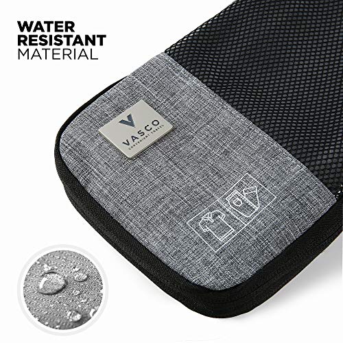 VASCO Compression Packing Cubes for Travel Premium Set of 3 Luggage Organizer Bags (8 Set (2S