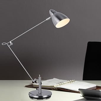 Qaz Falten Arm Metallisch Lang Die Licht Lesen Lampen Klemme Occhio Scrivania Modern C Amazon De Beleuchtung