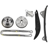 Dasbecan 24350-2E700 Timing Chain Kit with CVVT Camshaft Sprockets | Compatible with 2.0L Hyundai Elantra 2017-2020 Kona 2018-2021 Veloster 2019-2021 Kia Forte 2017-2022 Forte 5 2017-2018