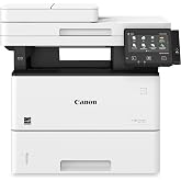 Canon imageCLASS D1650 - Monochrome Duplex Wireless Laser Printer, All-in-One With Scanner, Copier, Fax, Automatic Document Feeder, 3 Year Limited Warranty, 45 PPM, White