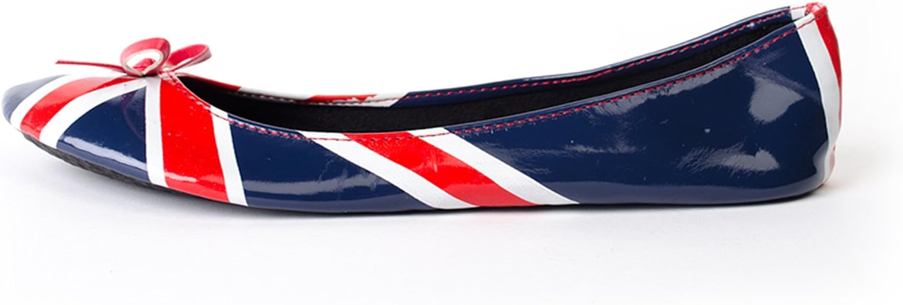 SA7 Women's Ballerina Flats Union Jack Olympic Games Size 2, 5 with a