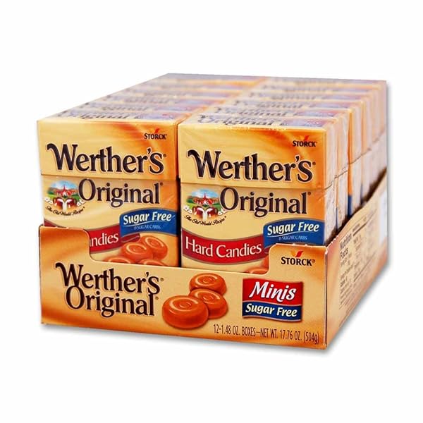 WERTHERS SUGAR FREE MINI CARAMEL CANDIES