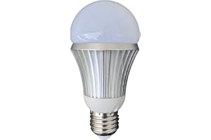 Total Invisible Super Wide 940nM IR Light Bulb Covert Lamp (7 High Power LED illuminators + Light Sensor) 25ft Range, 160 deg