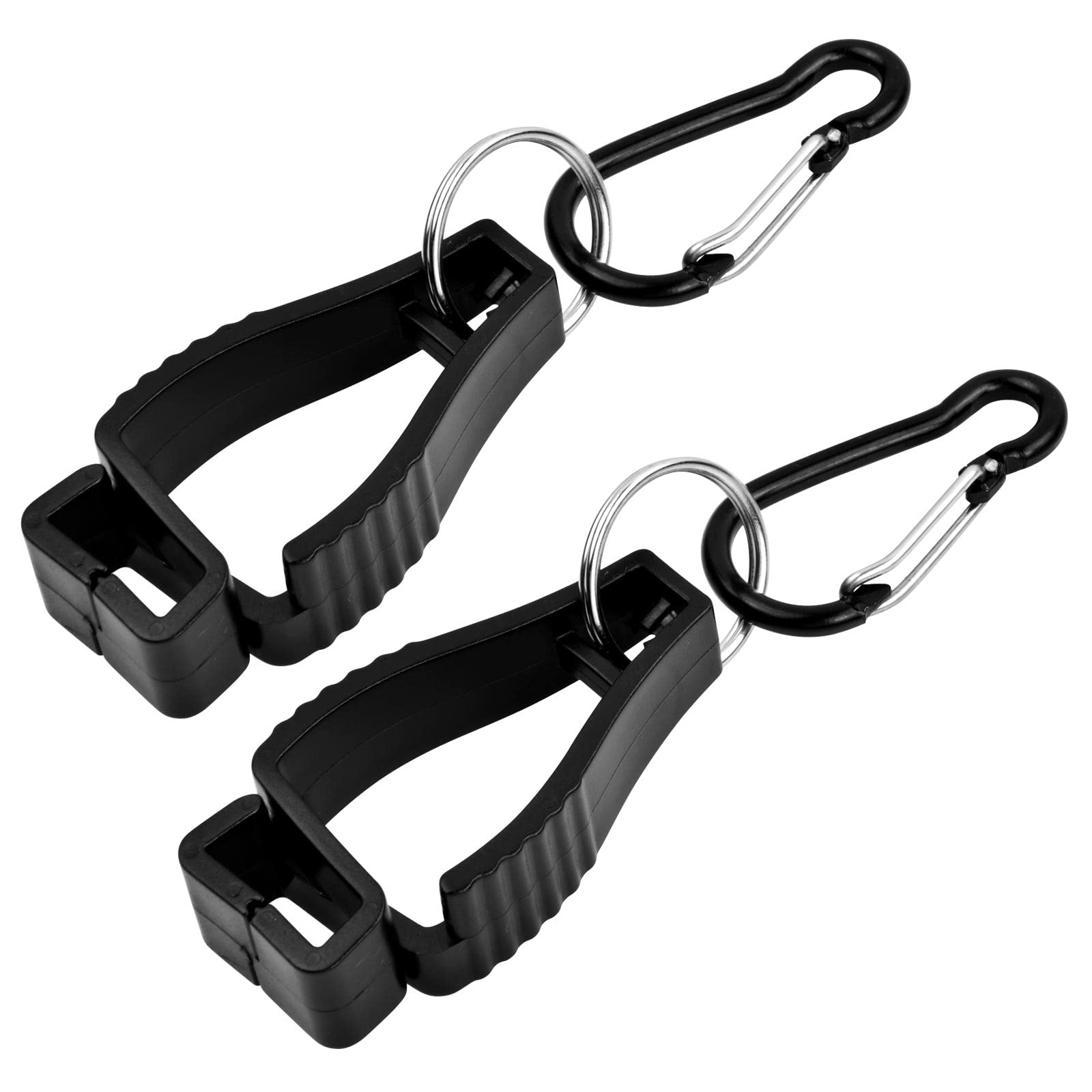 2 Pcs Clip Glove Grabber Clamp Holder Hanger Labor Work Clamp Safety