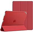 JETech Case for iPad Pro 12.9 Inch (1st and 2nd Generation, 2015 and 2017 Model), Auto Wake/Sleep (Red)