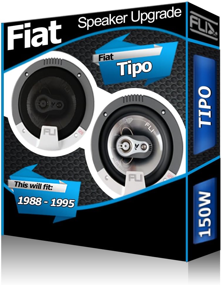 Tipo Rear Hatch speakers Fli 4" 10cm car speaker kit 150W