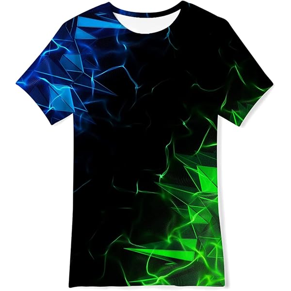 Camisa Unicolor Con Estampados Urbanos Y Manga Corta