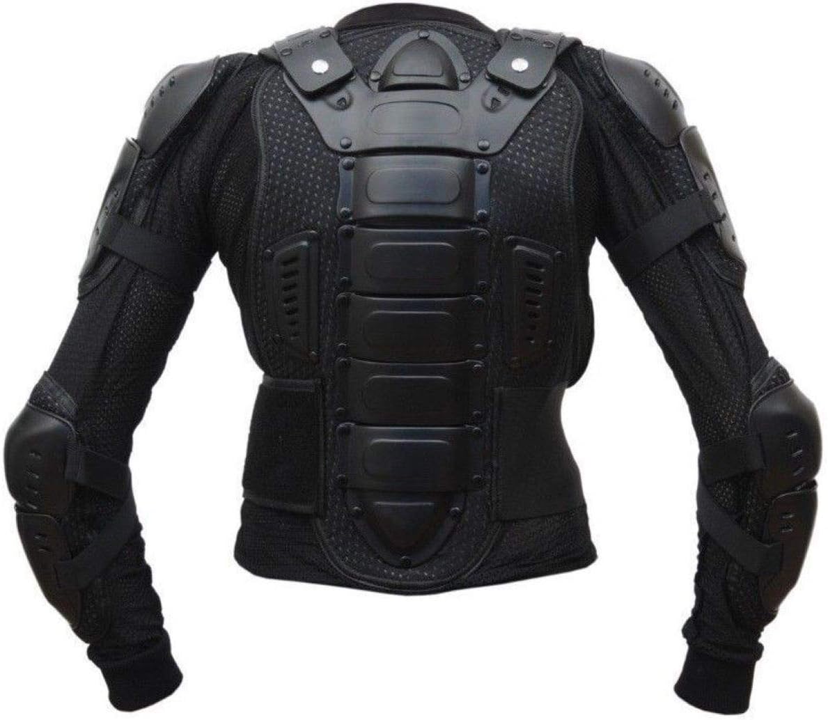 KIDS BLK SCORPION SPINE GUARD BODY ARMOUR MOTORBIKE/SKI/SKATING MOTCROSS JACKET (XL) - Image 3