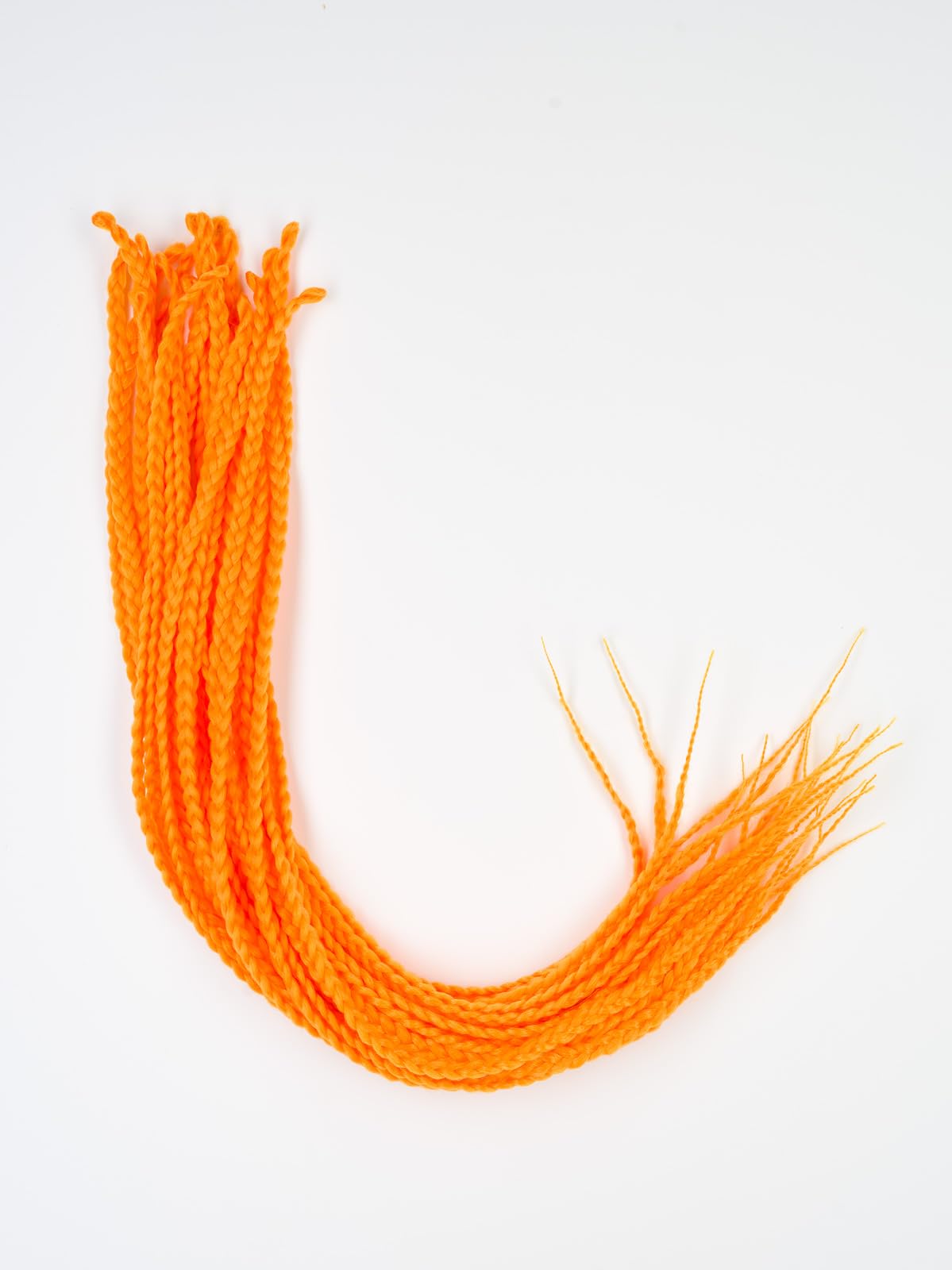 DreadLab - Box Braids Pre-Looped Senegalese Twists Single Ended (24"/ 60cm) (#20 Orange)