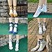 Amandir 5 Pairs Womens Cute Animal Socks, Funny Casual Cat Cotton Socks