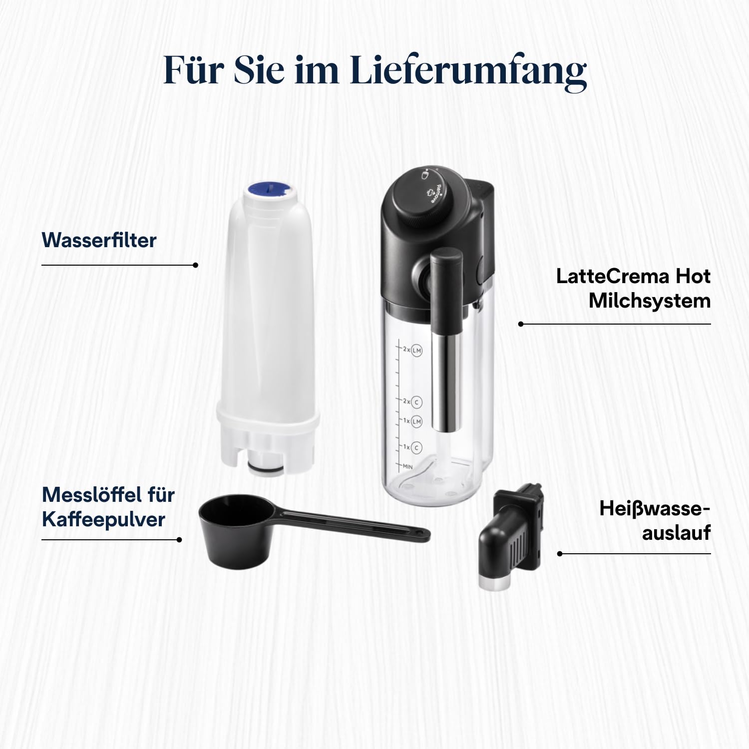 De’Longhi Magnifica Evo - Kaffeevollautomat mit Vollautomatischem cremigen Milchschaum, 7 One-Touch-Getränke, Cappuccino & Espresso, Kaffeemaschine, Soft-Touch-Bedienfeld, Silber (ECAM292.81.SB) 8